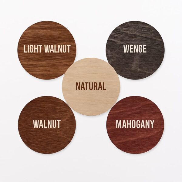 Unique Personalized  Wooden Wedding Favor Magnet – Handcrafted Birch Keepsake - Image 5