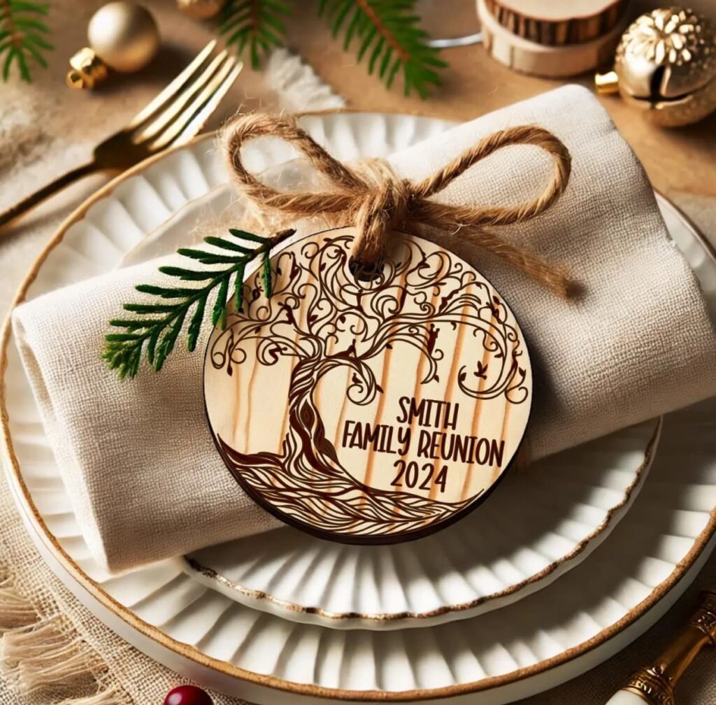 Personalized reunion favors