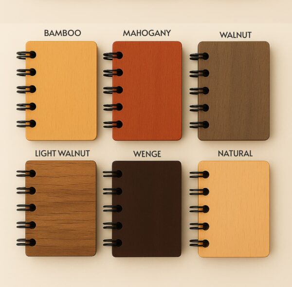 Personalized Mini Notebook Favor – Elegant Gift for Wedding Guests - Image 3
